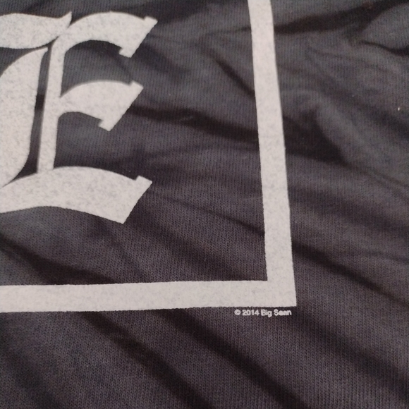 Big Sean T shirt Black Gray Tie Dye Tshirt tee 2014 New Unworn Small - Picture 5 of 5